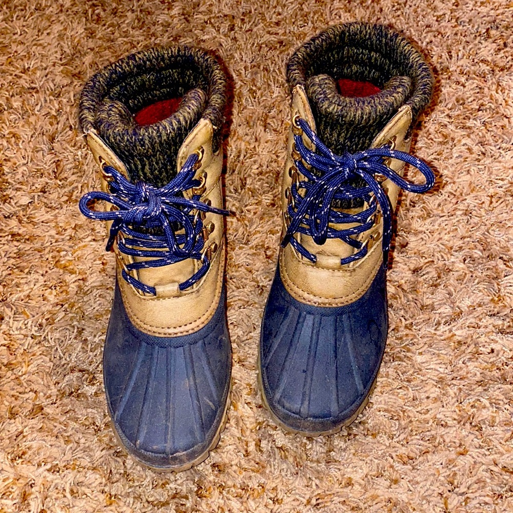 Tommy Hilfiger duck boots